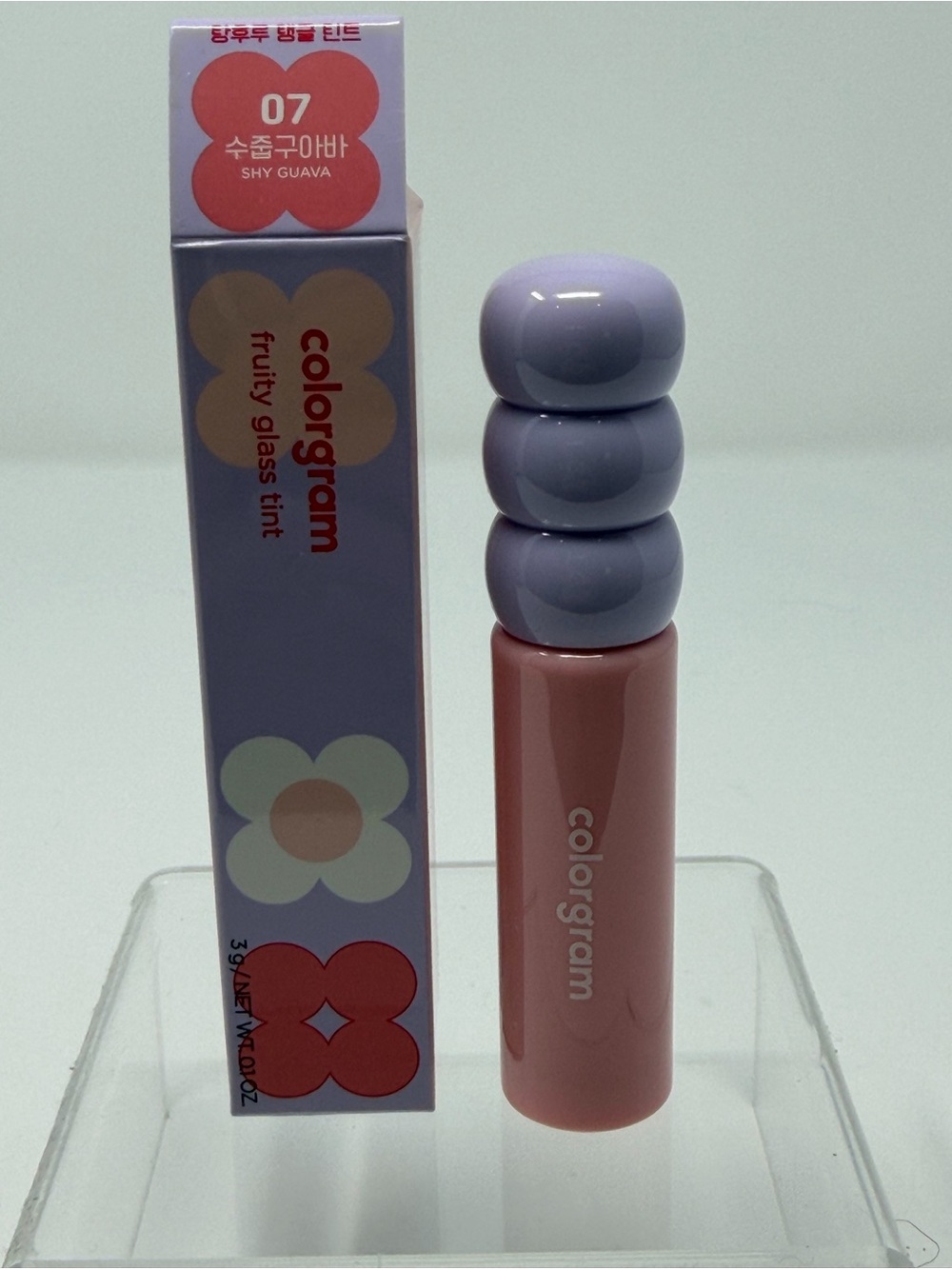 Colorgram Fruity Glass Tint Lipstick - Shy Guava NIB